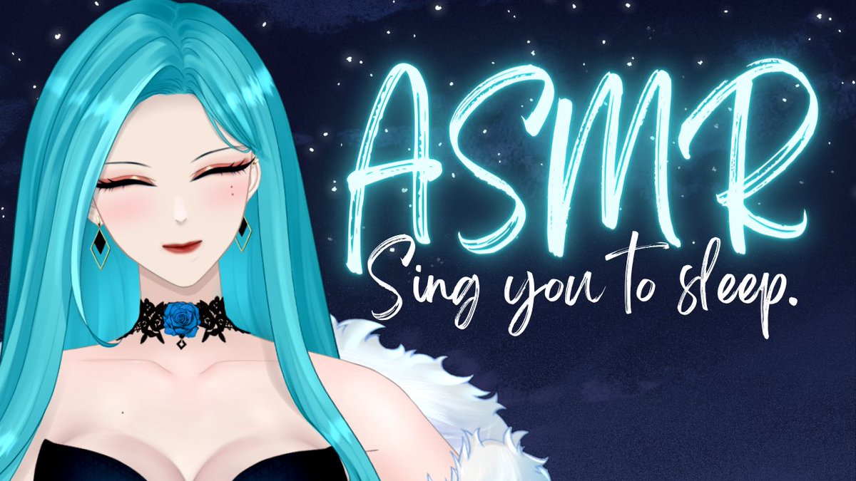 Rizzikie's tweet photo. Let me ease my way before I do a full karaoke stream... Comfy whispering &amp; singing you to sleep💙

📅Feb 24 | 11pm GMT+8 | 10am EST
🔴Waiting room: https://t.co/7I6xvHpAkg
#ASMR #VtubersEN #PHVtuber https://t.co/P76VlXfwa8