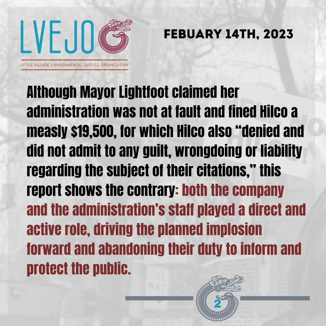 LVEJO's tweet photo. Since the Inspector General's Report leak, our community has been grappling with the confirmation of the devastating impacts following the negligent and inhuman permitting of the #2020BotchedImplosion. https://t.co/OxdkPlv6Ve