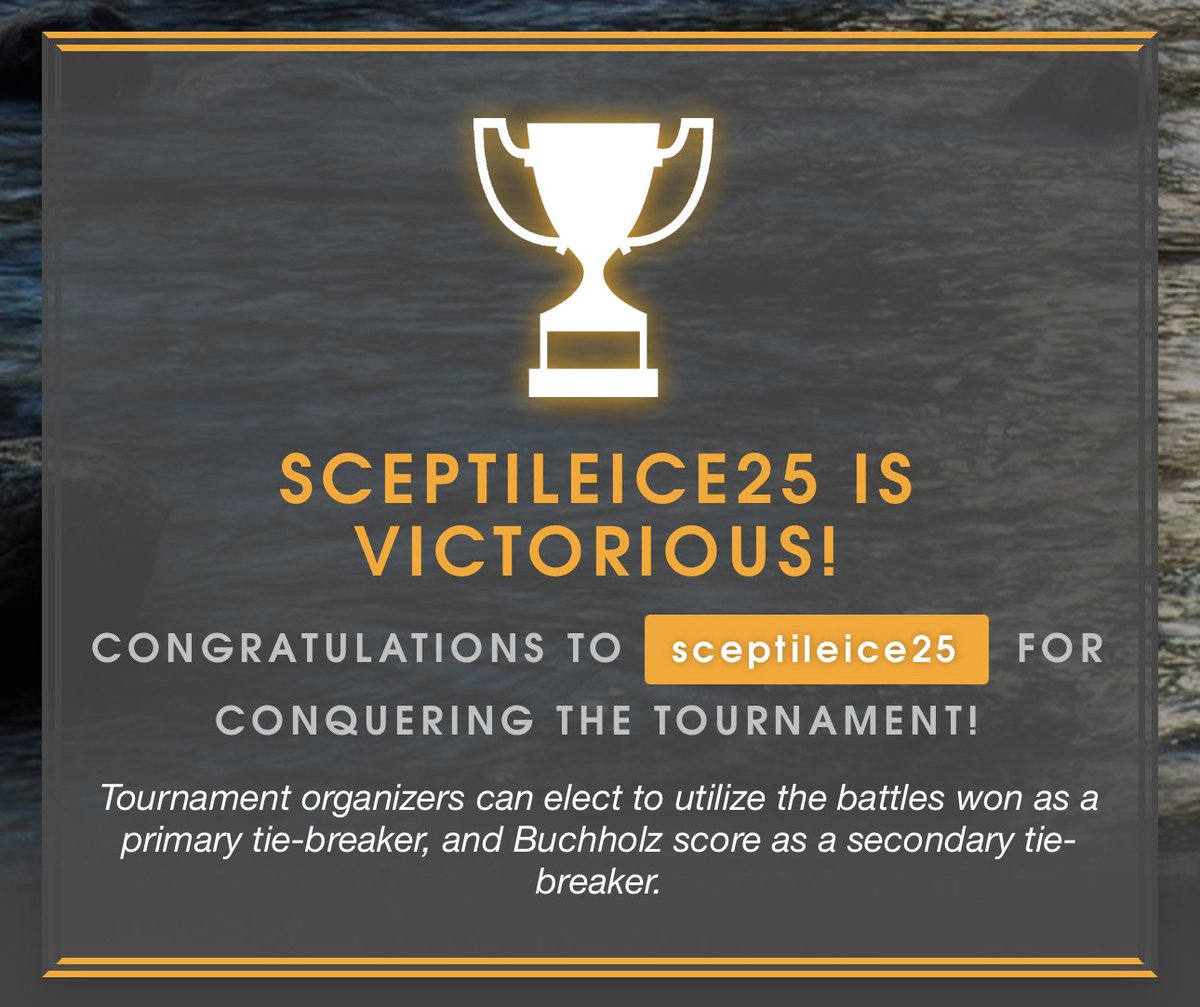 Congratulations to <a href="/Sceptileice2553/">Sceptileice 25</a> for the 7-0 sweep! 🧹