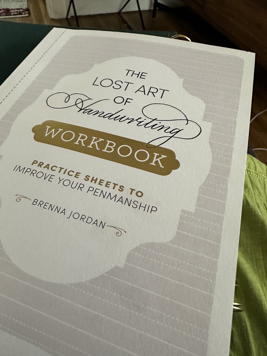 Saralitta's tweet photo. I have not given up hope in handwriting again someday.
Thank you
@WetPaintArt for the awesome selection of handwriting writing books.
I bravely wrote some letter A’s today that are legible.
#CannotWaitToWriteMyAunt
#YOPD #ParkinsonsDisease #Micrographia https://t.co/yP5fQxgyob