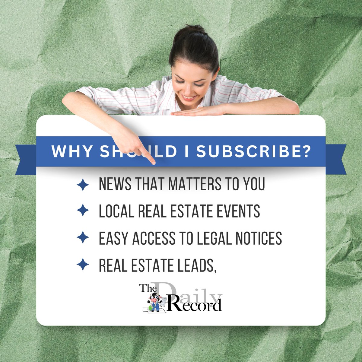 When you want access to news that matters to YOU, look no further than Omaha Daily Record.

Subscribe today and have access to:
📰 Articles and Editorials 
👩🏻‍⚖️ Legal Notices
🏘 Real Estate Leads
➕ and more...

OmahaDailyRecord.com