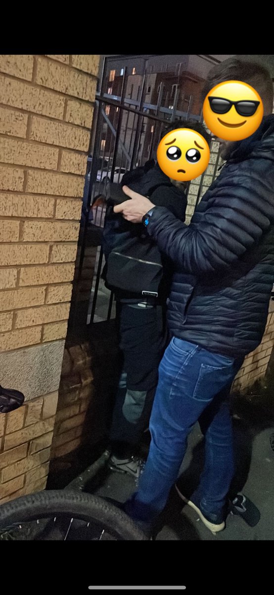 An offender who targeted members of the public at Exchange Quay tram stop for several weeks by riding past them and snatching their phones, has been detained by #GMPTransportUnit this evening. The male shown wanted x 7 for several other serious crimes.