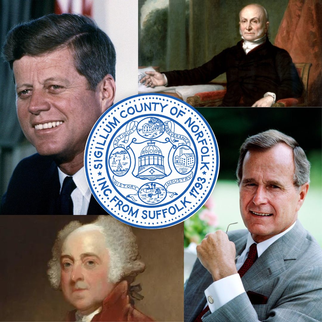 NorfolkCountyMA's tweet photo. Wishing all a very happy Presidents Day from  the County of Presidents! https://t.co/zFiNqx07xE