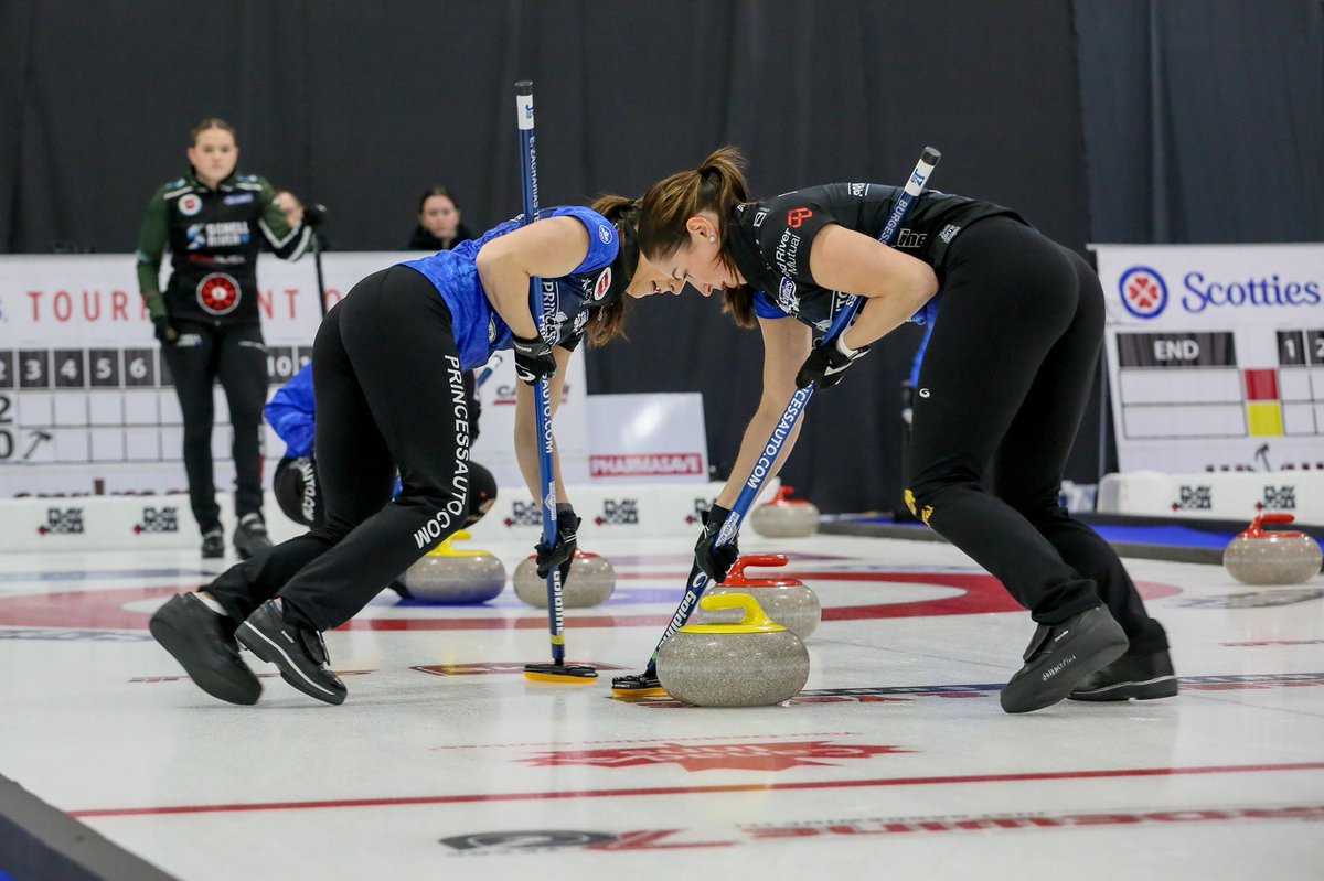 This afternoon’s telecast on <a href="/TSNCurling/">TSN Curling</a> is a great opportunity to watch 2 outstanding skips and some world-class brushing…. from both teams. You’ll be hard-pressed to find better brushers - male or female - than <a href="/emmamiskew/">Emma Miskew</a>, <a href="/EmilyZacharias4/">Emily Zacharias</a>, <a href="/sarahhwilkes/">Sarah Wilkes-Lizmore</a>, or <a href="/KarleeBurgess/">Karlee</a>.