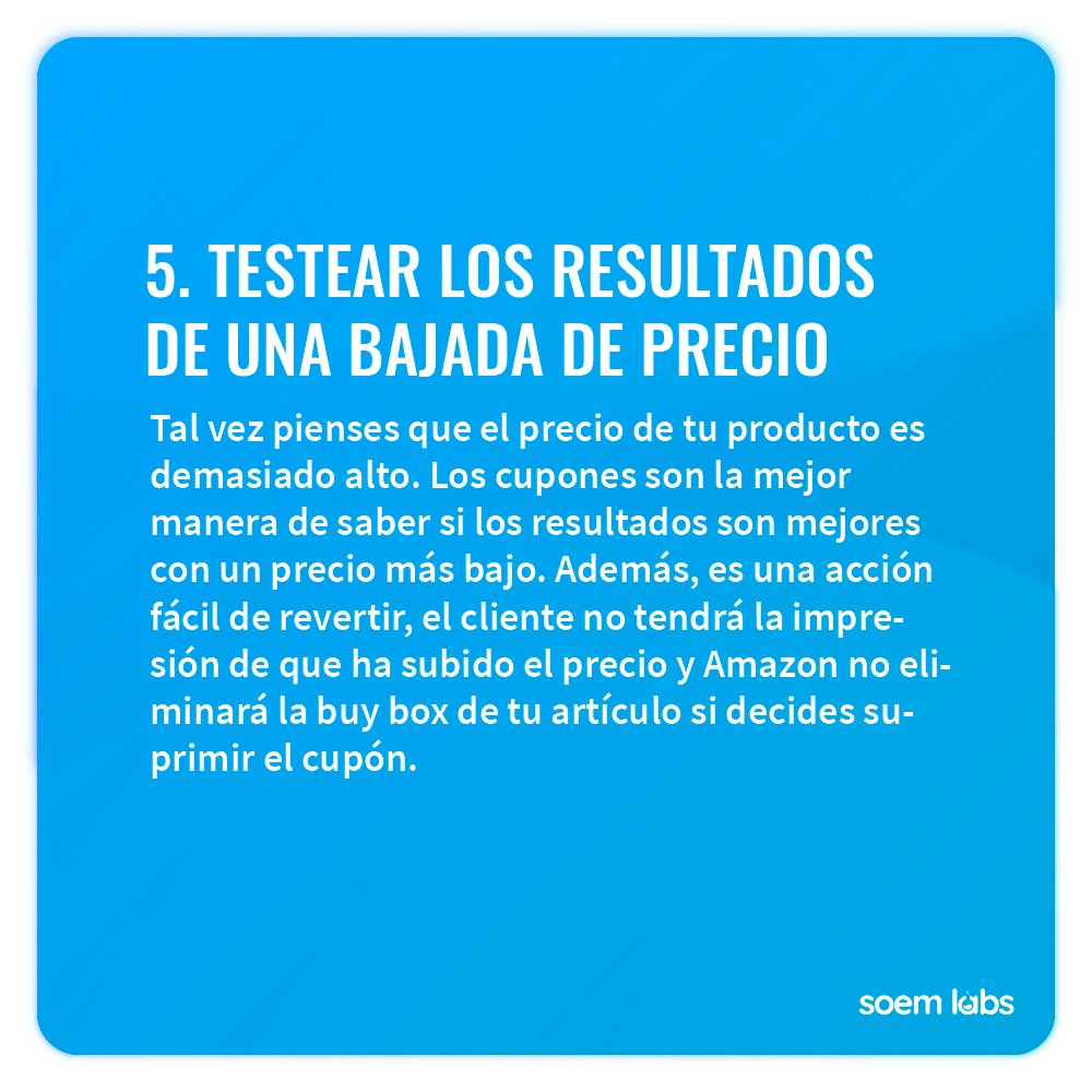 A todos nos encantan los #descuentos pero, como #amazonseller, ¿sabes el potencial que tienen los #cupones? Descubre 5 situaciones ideales para ofrecer cupones a tus clientes.

#amazonfba #amazon #amazoncoupons

Foto de <a href="/Prince_Perry/">Perry</a> en unsplash.com/es/fotos/UmPS8…