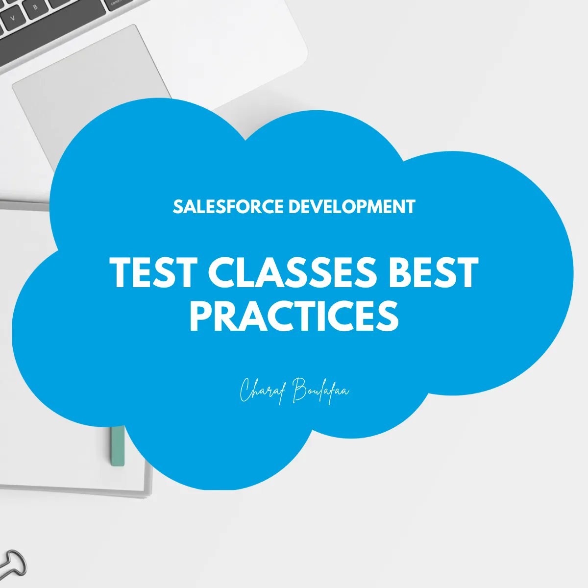 charaf_boulafaa's tweet photo. #Salesforce Developers! Want to write effective Apex test classes? Remember these best practices: Test all scenarios, avoid hard-coded data, use System.assert() methods, test bulkification, and minimize dependencies. Let's deliver high-quality code! #ApexTesting #CodeQuality https://t.co/fKwLTGLeQr