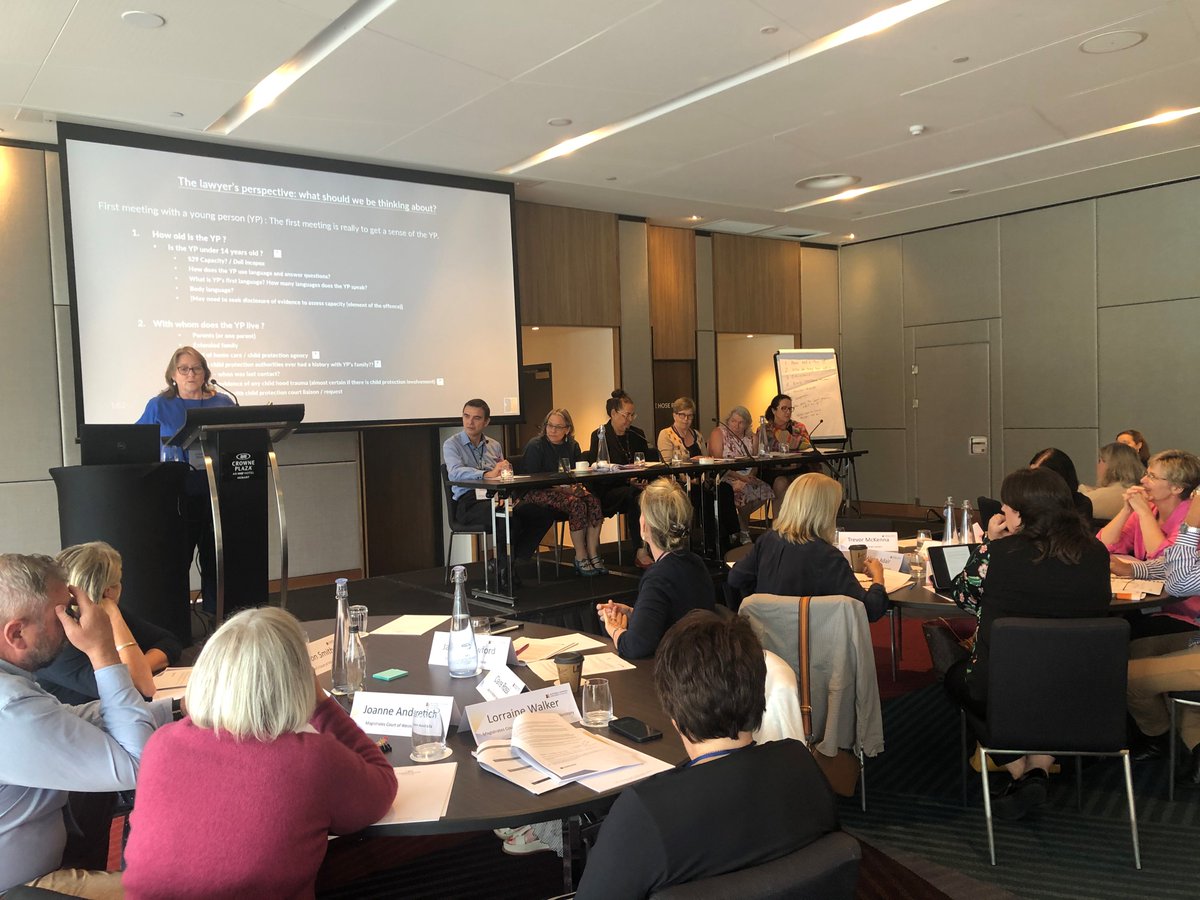 JudicialCollAUS's tweet photo. Our inaugural Children in the Court program; bringing together judicial officers and experts in the various and complex stages of child development. https://t.co/73rpMLCPw8