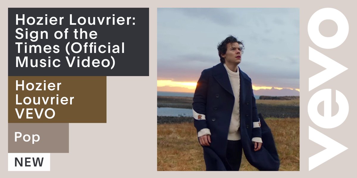 VEVOStudiosRP's tweet photo. 🔉 #VEVOStudiosRP › 𝗣𝗢𝗣 Music

New 𝗛𝗼𝘇𝗶𝗲𝗿 𝗟𝗼𝘂𝘃𝗿𝗶𝗲𝗿's entrance: Sign Of The Times (Official Video) #HL1 https://t.co/FbkMPXQPc9