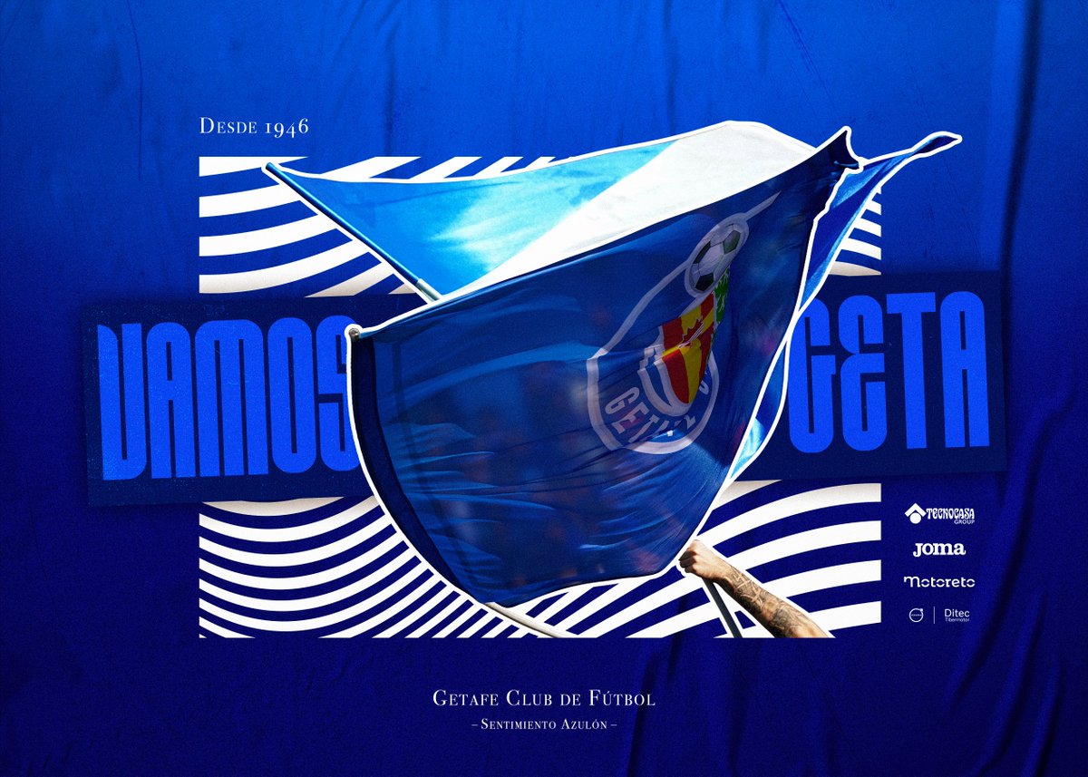 GetafeCF's tweet photo. 💙 ¡GETAFE NUNCA SE RINDE!💙

➕3⃣

#VamosGeta | #GetafeValencia https://t.co/Mv7tx9iapt