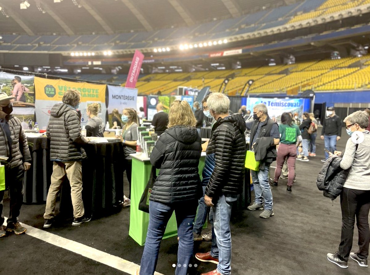 Montreal Bicycle Show with Over 200 Exhibitors Kicks Off Feb 24-26 at Olympic Stadium #cycling #ebikes #cargobikes #urbanmobility #bikes #smartmobility #climatechange #SalonDuVélo tinyurl.com/ypw96wfh