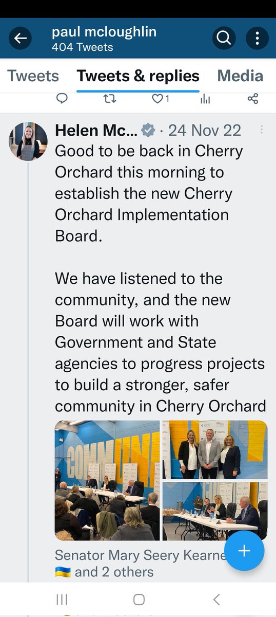 Minister for justice,  set up the Cherry orchard implementation Board, last November,  anyone know how that's coming  on. #Ballyfermot #Cherryorchard
