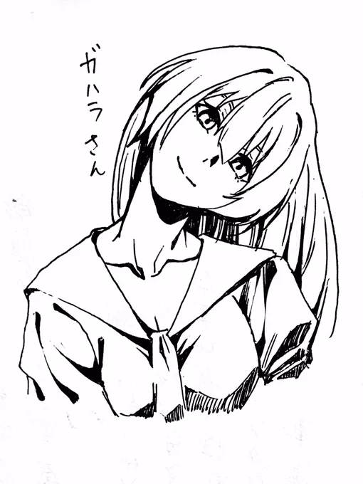 #朝活ボールペン1発描き 