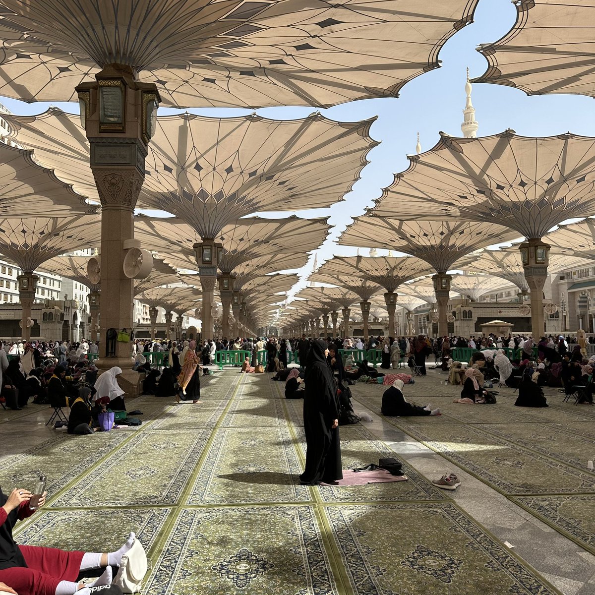 Prayer time in Medina 🥹🕌🫶🏼