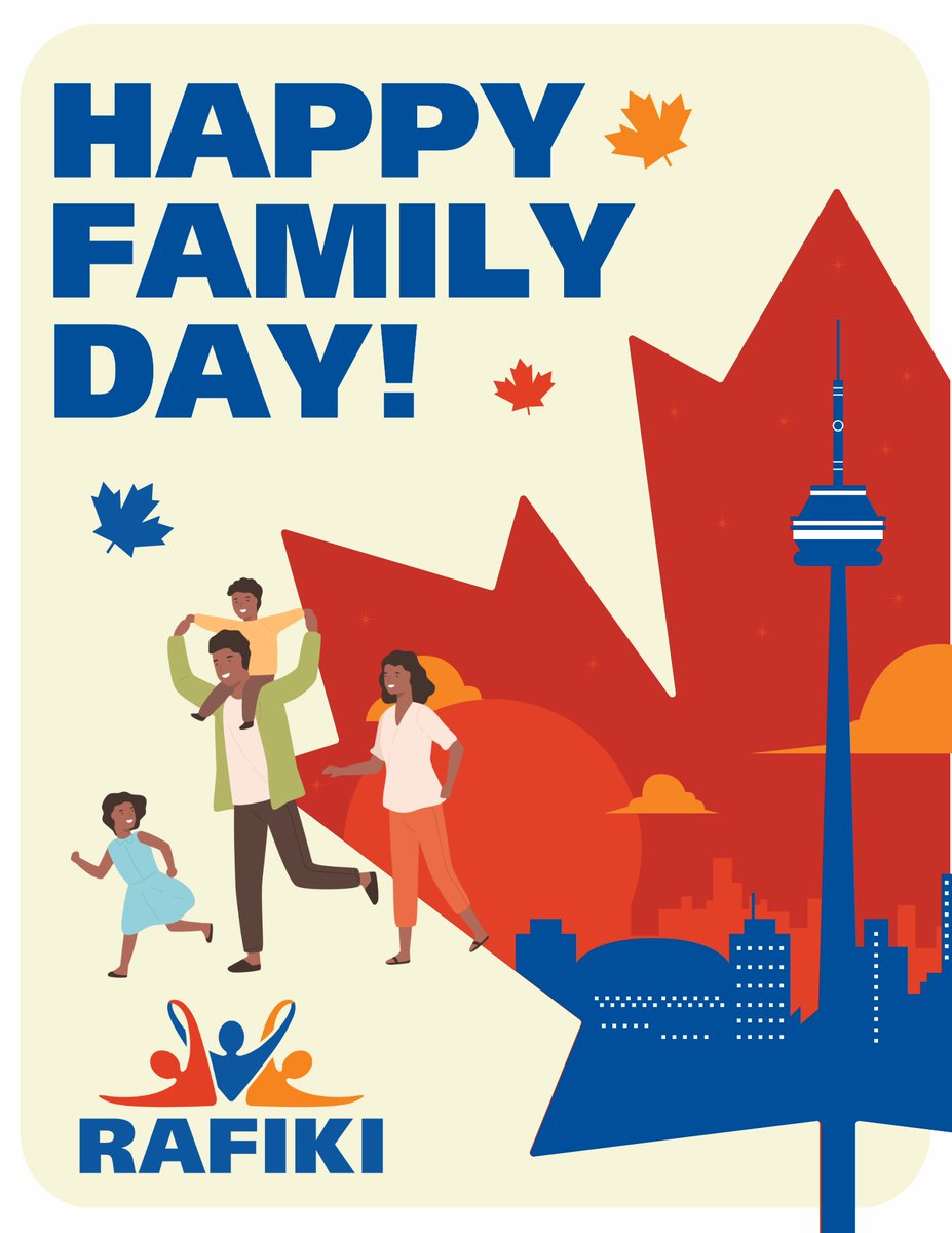 A community is made up of many families. We at Rafiki, as a community support organization, would like to wish you all a great family day.