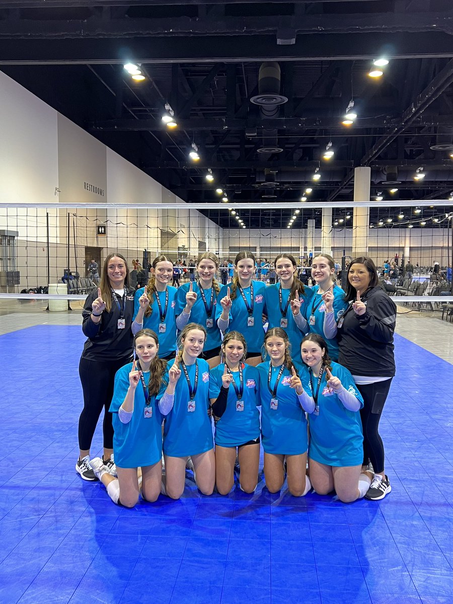 So very proud of this group of girls! They came to compete going 10-0 to finish 1st in 15 club division. #wedontflinch #premierproud #welcometotheredkingdom