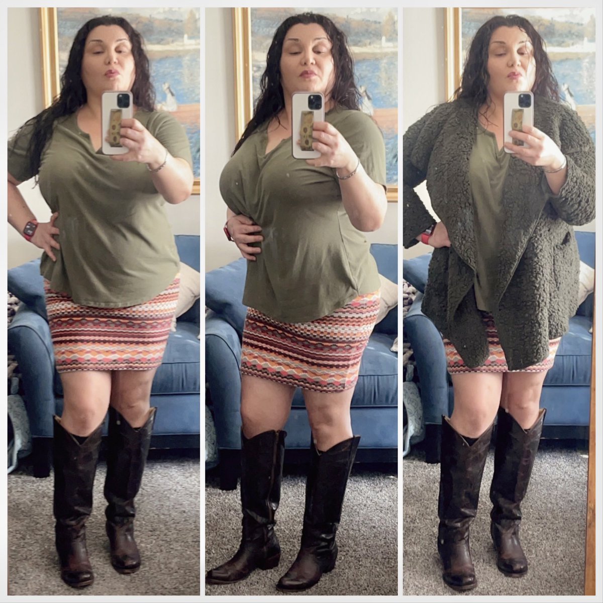 elizabethhayes8's tweet image. When it’s cold in the morning and warm indoors and in the afternoon 😂  #FitOfTheDay
#MidsizeFashion
#MidsizeStyle #MidsizeStyleInspo
#ProfessorStyle
#Spring2023Fashion