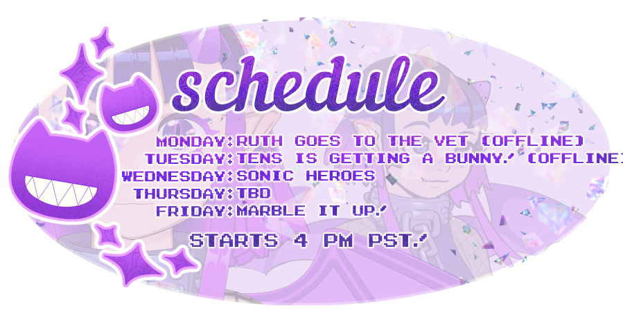 Psst. New Schedule. #VtuberUprsing