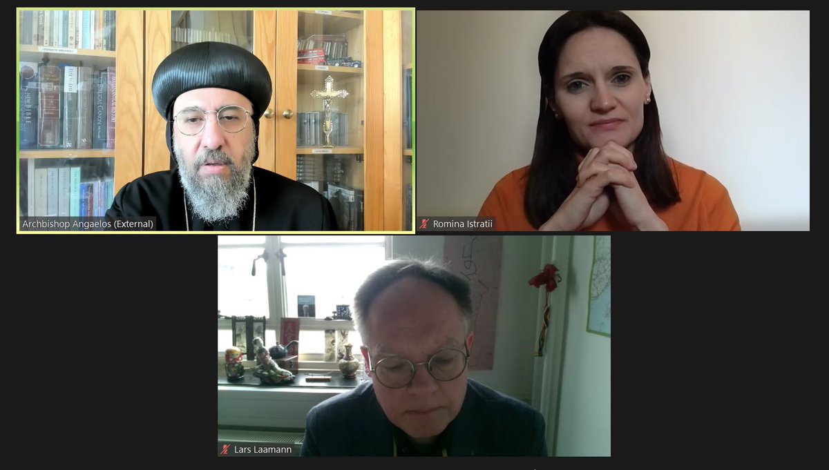 BishopAngaelos's tweet photo. Privileged to speak on a @SOAS webinar today on the #DeclarationOfHumanity and @End_SVC, initiatives led by my dear friend @TariqAhmadBt, and the important role of faith leaders and communities in highlighting the impact of violations that occur against women in conflict zones. https://t.co/Gn4r1q9y3P