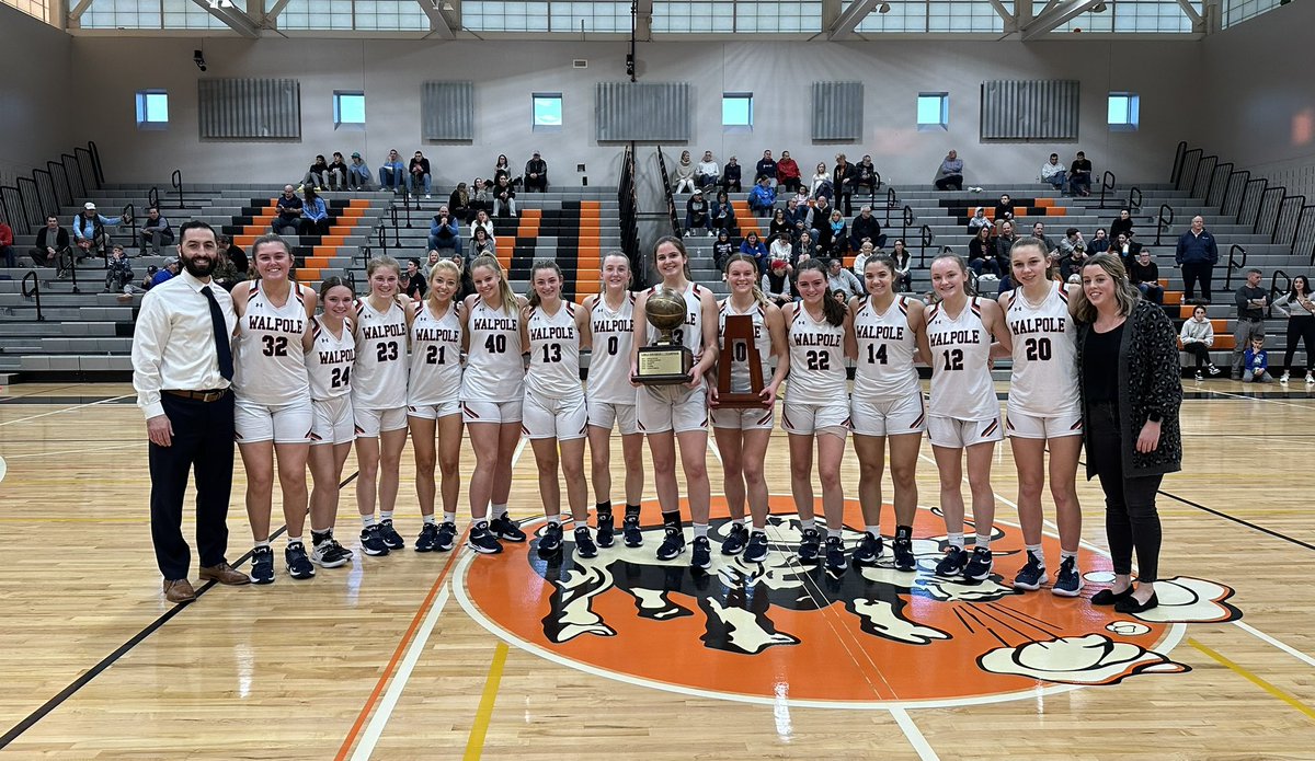 TrevorHass's tweet photo. Walpole girls’ basketball: @IAABO27 tourney champs

Brooke Walonis and Izzy Adams named to the all-tourney team, along with Wachusett’s Mary Gibbons @GlobeSchools @WalpoleGBBALL @WalpoleAD @DPW40 @CoachOx1 @BrookeWalonis @izzyadams33 @mary_gibbons13 https://t.co/wYw5Lerkoa