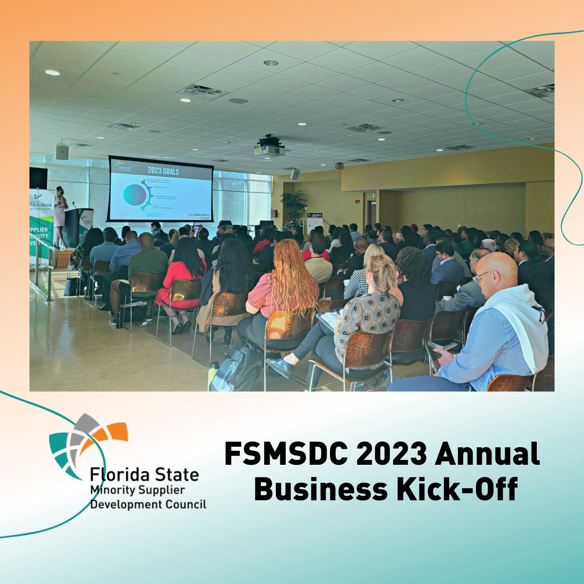 flbdcorg's tweet photo. Thank you to all that attended the SOLD OUT 2023 FSMSDC Business Kick-Off
A special thank you to Troy Taylor the CEO of Coke Florida, and our moderator Brian Butler the President and CEO of Vistra Communications.
#FSMSDC #CokeFlorida #VistraCommunications https://t.co/ZMmUid4NL5