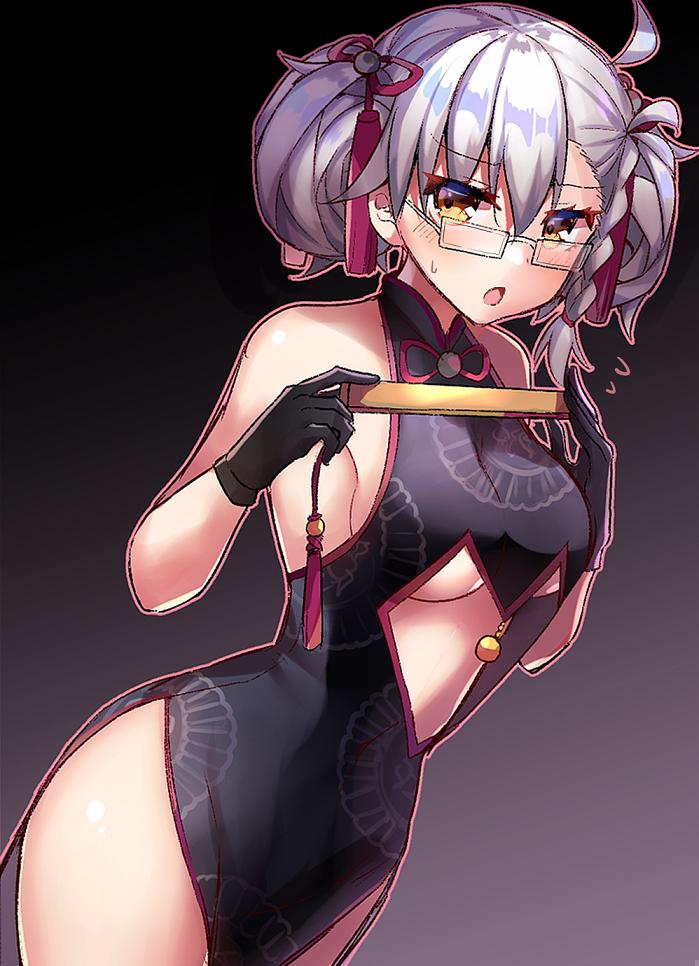 AnimuMaria's tweet photo. "L-look, I only wear this as my clothes are in need of cleaning! S-so don't get any funny ideas!" https://t.co/QmWkBQ8b0W