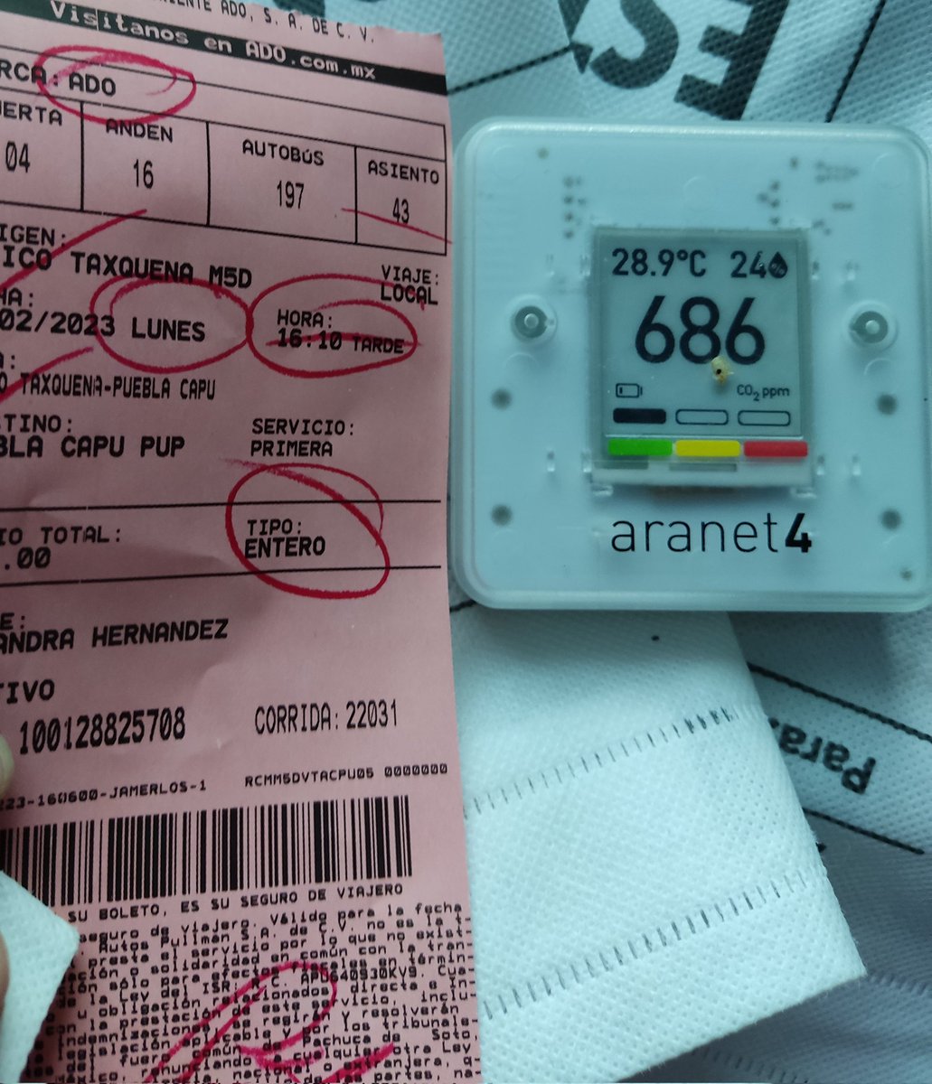 AleHSalcedo2's tweet image. Hoy di la oportunidad a @tuADO para seguir siendo su cliente.
Llevo apenas 15 minutos de haberlo abordado y ya estoy arrepentida.
El aire acondicionado seguro solo recircula y no hay entrada de aire fresco.
Haré 🧵 de mis observaciones, pero veo, viajaré solo en @estrellarojapue