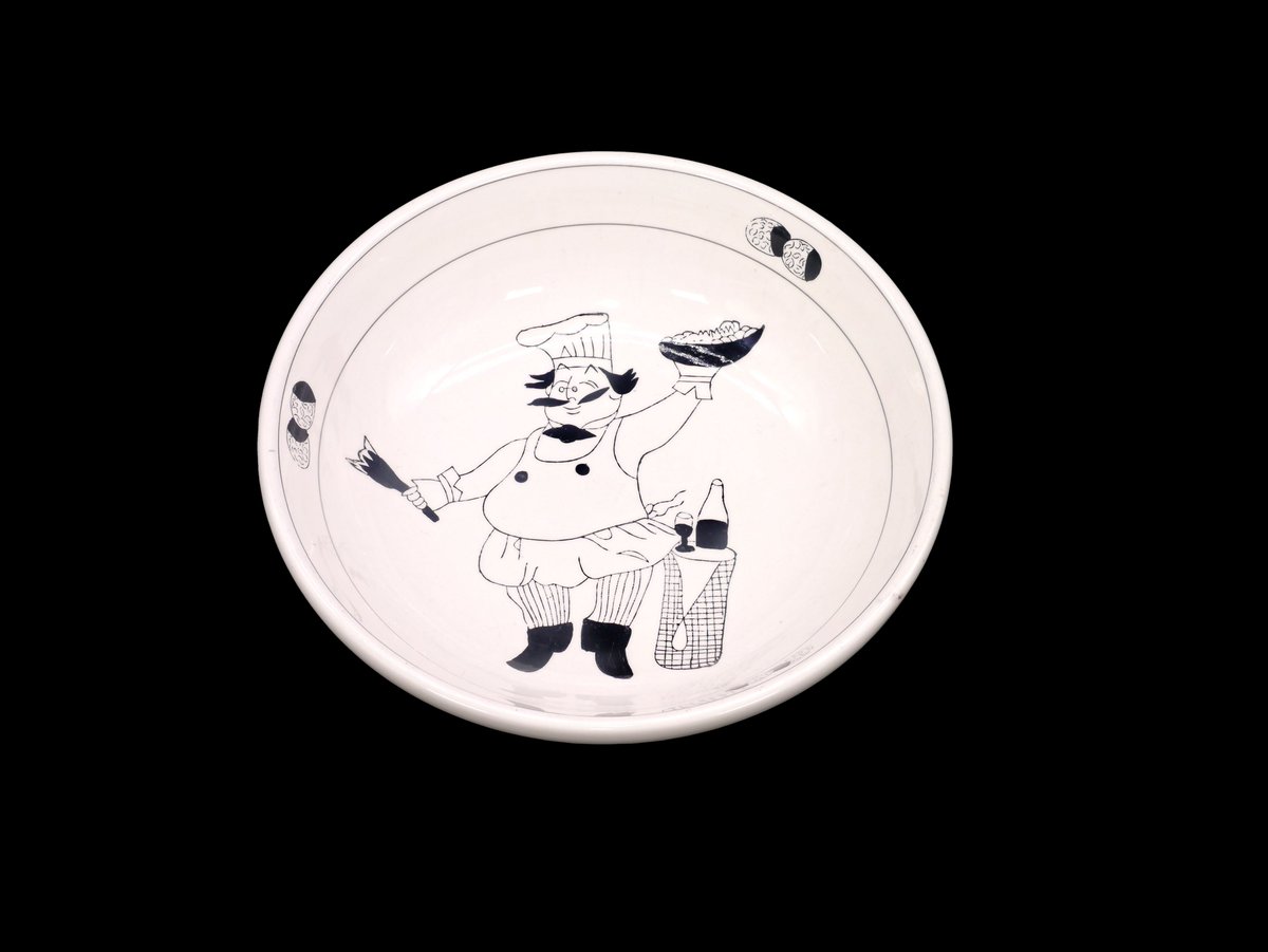 G97816960Girl's tweet photo. Migo Superstone pasta serving bowl made in Italy. Pasta chef in center. https://t.co/VWOkUFluG9 via @Etsy #BuyfromGroovy #antiqueshop #tableware #vintagetableware #PastaNight #PastaBowl #PastaChef #servingbowl #MigoSuperstone #MigoItaly #EtsySellers https://t.co/VQQFs6BKGY