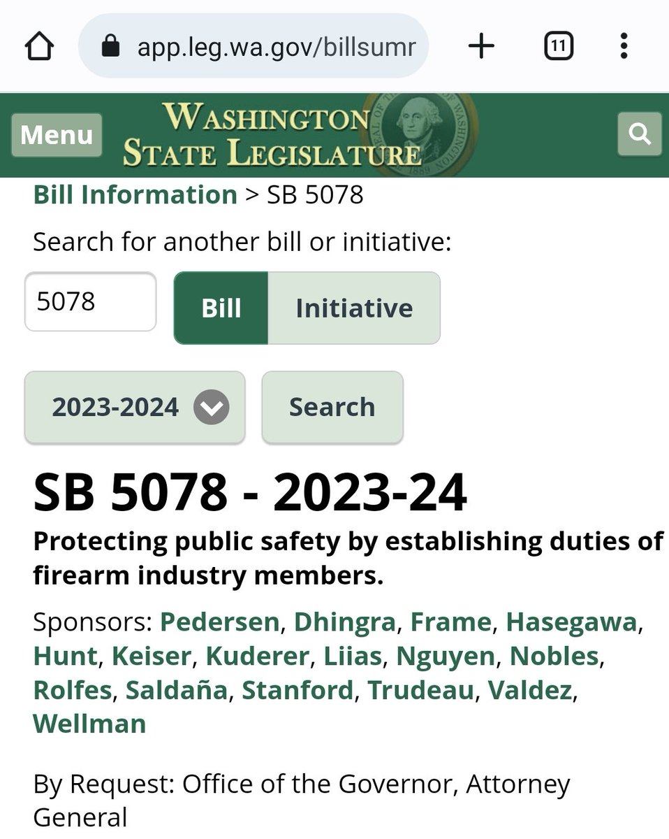 SkinnedSmokeWagon on Twitter "Sb 5078 alive and well.. Senate Way and