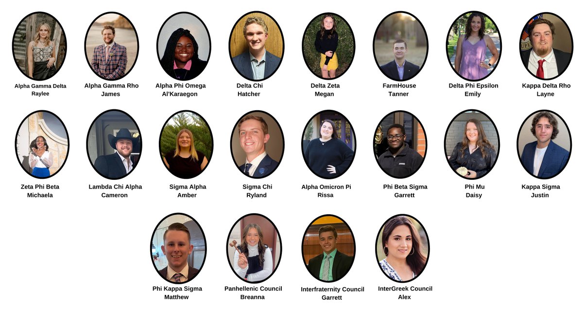 The Office of Fraternity and Sorority Life salutes these Chapter Presidents for their outstanding service and dedication on Presidents' Day February 20, 2023!

<a href="/TSUDPHIE/">Tarleton DPHIE</a> <a href="/TSUFarmHouse/">Tarleton FarmHouse</a> <a href="/TSULambdaChiAlp/">TSU Lambda Chi Alpha</a> <a href="/TSUPhiKaps/">Phi Kappa Sigma TSU</a> <a href="/TSUSigmaChi/">Sigma Chi</a>