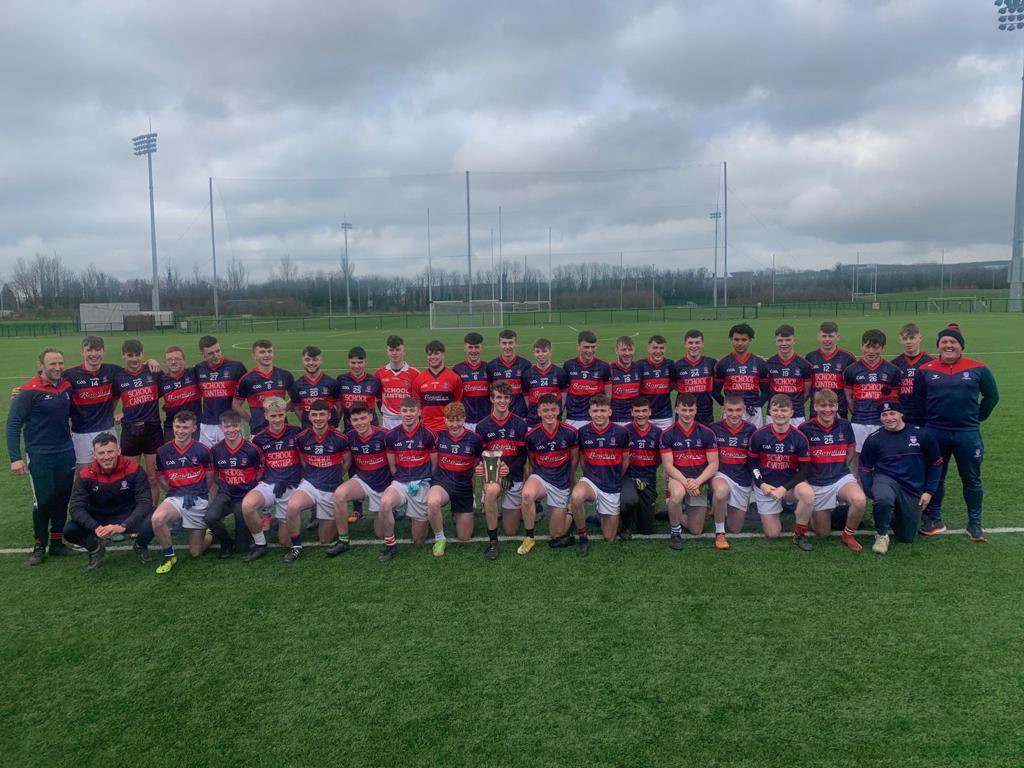 ArdeeCs's tweet photo. Massive congrats to our under 19 boys GAA team on their historic first ever Leinster B title. What a fantastic achievement. 2-16 to 1-8 Kudos to mr durnin, Mr Carrie and Mr Finnegan and all the lads for the hard work all season. We look forward to the All Ireland semi final 🏐 https://t.co/QoywmOwtmf