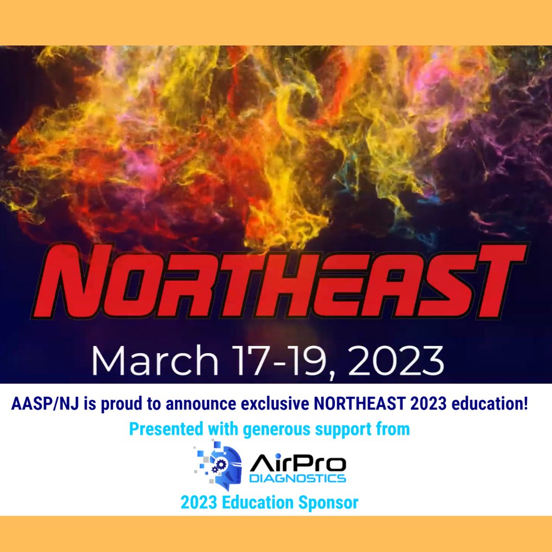 AASPNJNORTHEAST's tweet photo. Are you ready for the 2023 NORTHEAST® Automotive Services Show?!  Register for educational seminars: https://t.co/uV1eWQVCxM. #education #automotive #NORTHEAST #registernow #topofclass https://t.co/2vwefYlHgy