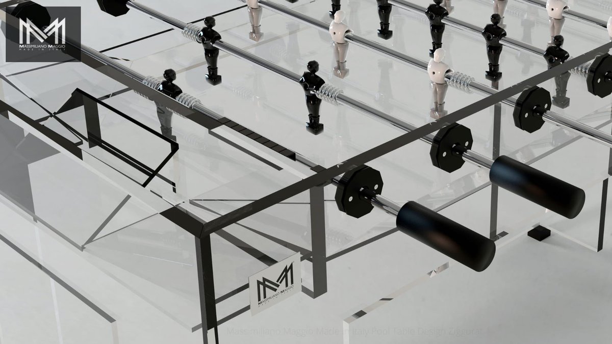 PoolTableDesign's tweet image. #BESPOKE #Foosball #Crystal #Class by Massimiliano Maggio Made in Italy.
Completely see-through, #OUTDOOR or #INDOOR, 100% #MADEINITALY.
#game #babyfoot #football #interiordesign #designweek #homedecor #luxury #luxuryhomes