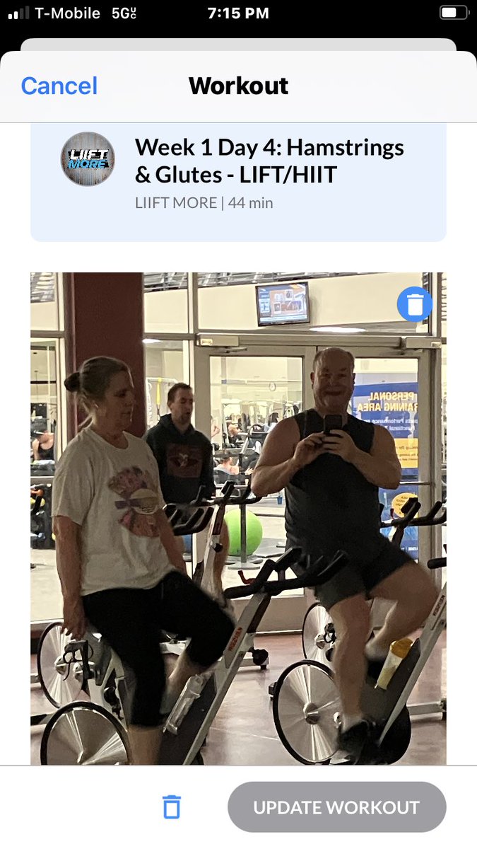 StrengthRoute's tweet photo. #doworkson Monday Done #t2d #t2dfit Legs/Hiit/Core 30’ #cycling https://t.co/zqqPCAwIyb