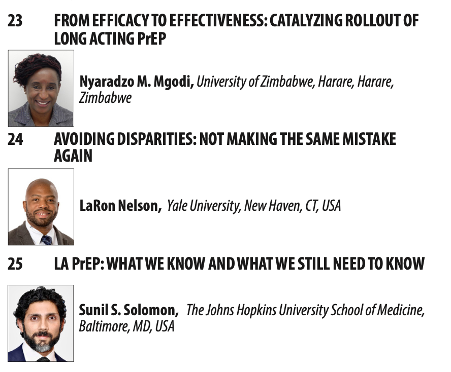 HIVpxresearch's tweet photo. Really great #CROI2023 symposium on delivering on the success of injectable #PrEP -- incredible panel @NyaradzoMgodi @laron_nelson @sss_cubed focuses on what we do to do differently so we don't squander this opportunity -- history will judge us harshly: https://t.co/XgUCQjSGyH https://t.co/eoYPzSRqHe