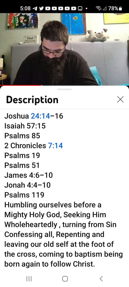 YahshuasT's tweet image. 📜LET'S STUDY📜 

Brother Daniel

"The Once Lost Now Found Sheep"

"TRUE REVIVAL - AN IN DEPTH STUDY"

#TrueRevival #Confessing #Repenting #TurningFromSin #Baptism #BornAgain #FollowingChrist  

youtu.be/ec-6P2I7jdM