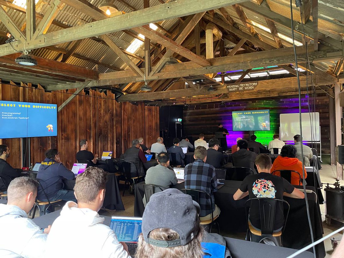 Ready to learn about the 'Anatomy of a <a href="/solana/">Solana</a> Program'? 

Join <a href="/sohrabwashere/">Sohrab</a>, Head of Engineering at <a href="/labeleven_dev/">labeleven.dev</a>, for a workshop.

It's happening now at #HackerHouseMelbourne - don't miss it! 🔥