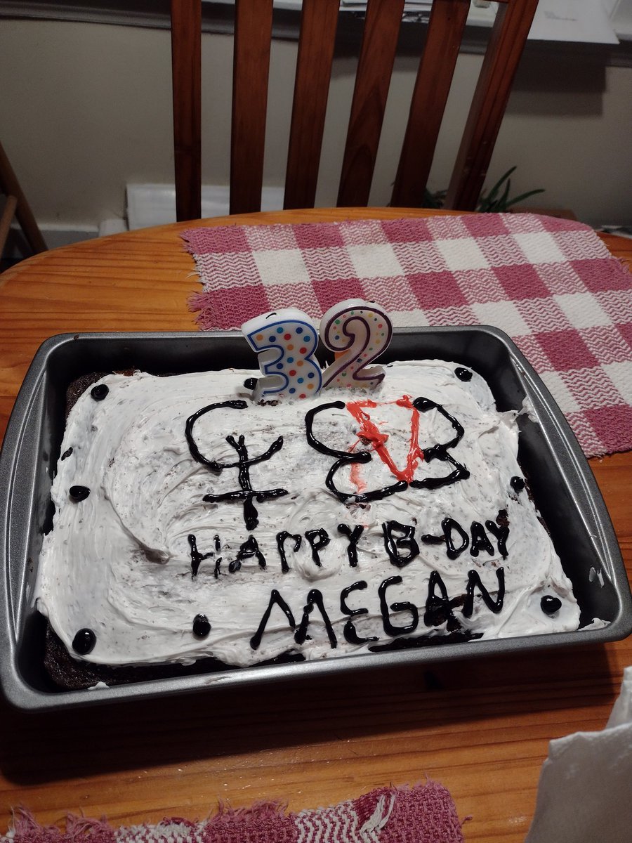MeganEHarmon's tweet photo. I had a amazing and awesome day. Can't believe I am 32 yrs old now. I did a half Lilith Czar and BVB birthday party for tonight and for today. Wearing LC necklace and The Gates necklace @NeverTakeitOff @LilithCzar @andyblack ❤️🖤. #ntio https://t.co/qBjGFMF6Sq
