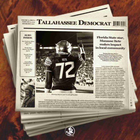 More love from <a href="/FSUFootball/">FSU Football</a> <a href="/Seminoles/">FSU Seminoles</a> <a href="/floridastate/">Florida State University</a> <a href="/CoachAAtkins/">Coach Atkins</a> <a href="/dyray22/">Darrick Yray</a> <a href="/Fertitta_Gabe/">Gabriel Fertitta</a> <a href="/Coach_Norvell/">Mike Norvell</a>