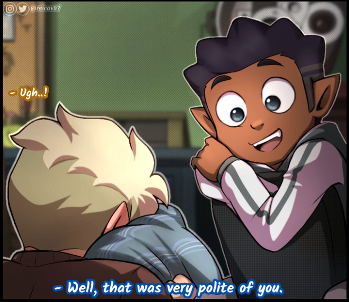 ReiCav97's tweet photo. [2/2] 
#TheOwlHouseS3 #tohfanart #GusPorter #huntertoh #WillowPark #tumblrquotes #huntlowquotes #ibispaintX #ª https://t.co/VvqriN8vu2