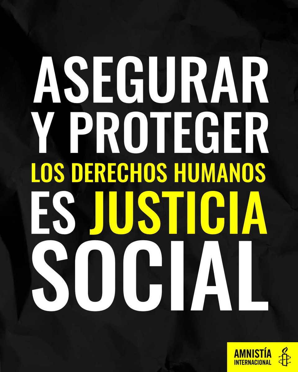 AIPuertoRico's tweet image. Asegurar los derechos humanos es asegurar la justicia social. 🕯️

#amnistia #amnistiainternacional #aipr #justiciasocial #díamundialdelajusticiasocial