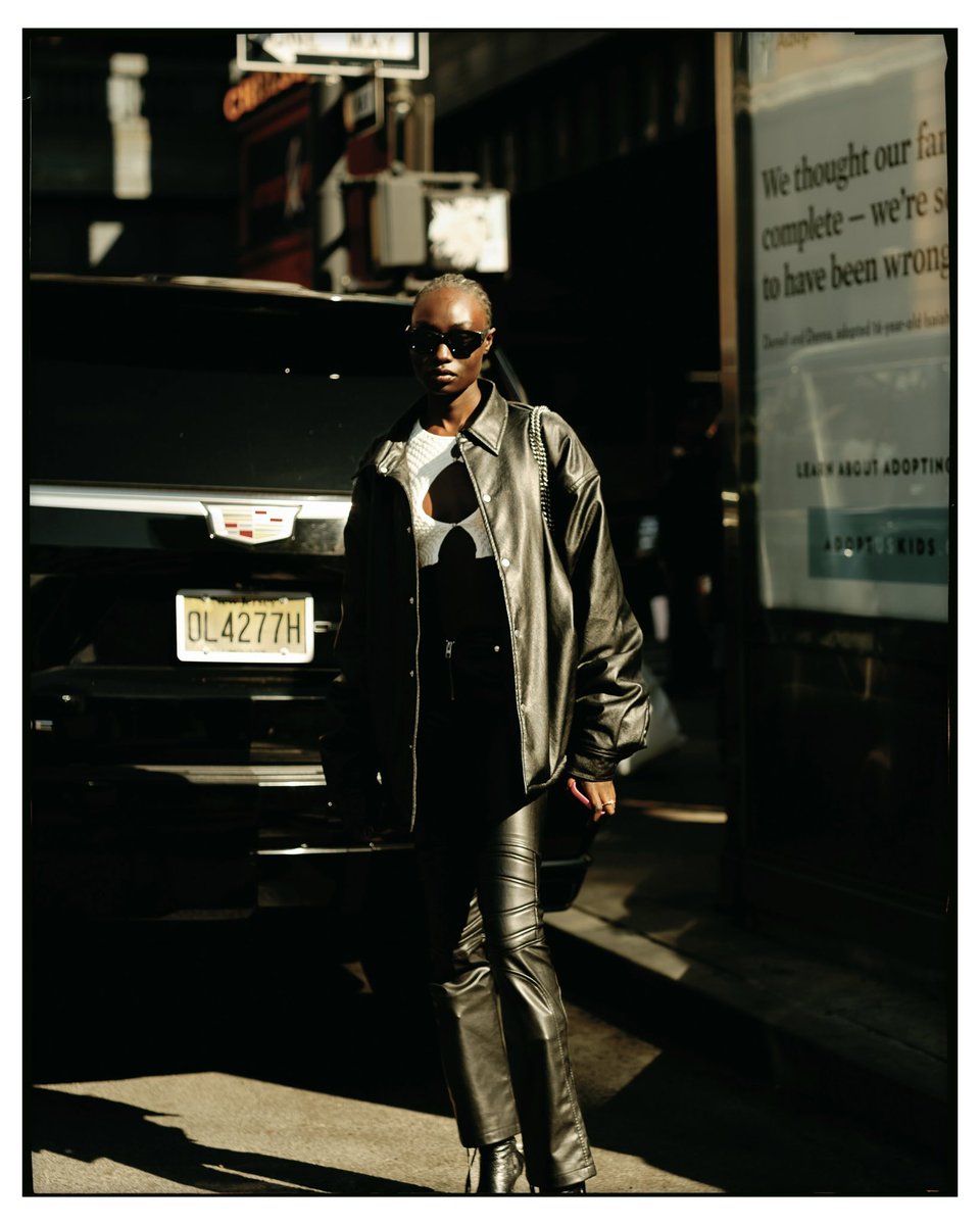 The vibrant energy of the city is amplified by the creativity and personal expression of the attendees, showcasing that fashion is more than just clothing, it's an ever-evolving form of self-expression.  #NYFW2023