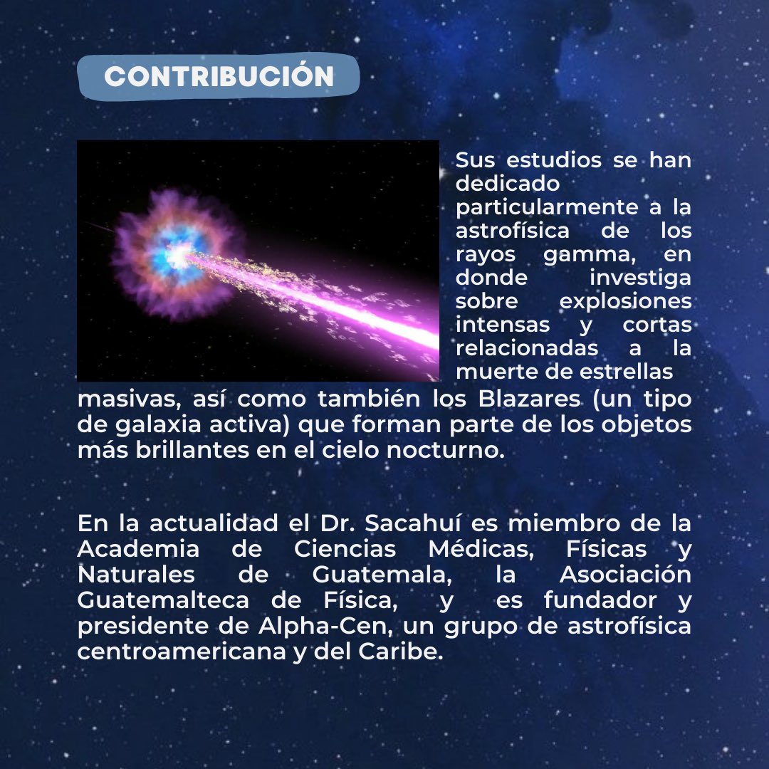 Guatemaltecos espaciales 🪐

¿Conocías al Dr. Rodrigo Sacahuí?