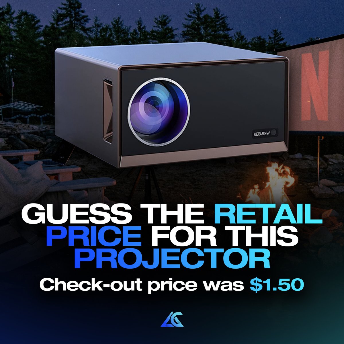 This 4k Movie Projector was checked out for $1.50 only, thanks to Alloy Cloud!

Guess how much was the original retail for it 🤭