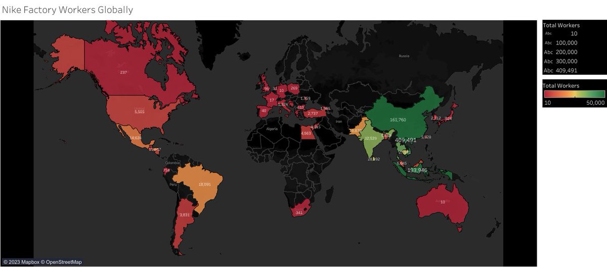AnalystSim's tweet image. Happy Monday everyone, thought I'd share one of the data visualisation that I worked on with #Tableau couple of weeks ago on my Nike dataset. LEAVE A COMMENT BELOW #dataviz