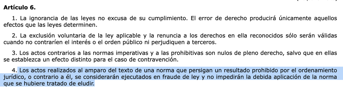 olympeabogados's tweet photo. Es decir, la persona a la que se juzgue, se le juzgará teniendo en cuenta su sexo registral al momento de cometer el delito, con independencia de que en ese momento esté en proceso o posteriormente lo formalice.

2.- Art. 2.3 del código penal.

3.- Art. 6.4 del código civil. https://t.co/Tfhntl1JVl