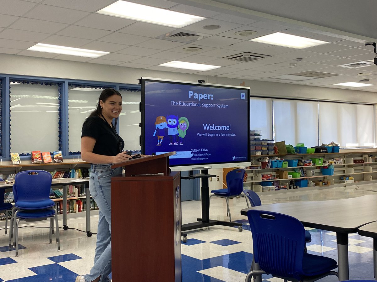 Thank you <a href="/paperlearning/">Paper</a> and <a href="/ColleenAtPaper/">Colleen Falvo</a> for showing us that learning doesn’t remain “stationary”! Our knowledge on PAPER increased “10 fold”! <a href="/pbcsd/">The School District of Palm Beach County</a> <a href="/sdpbc_lindsay/">Lindsay Ingersoll</a>