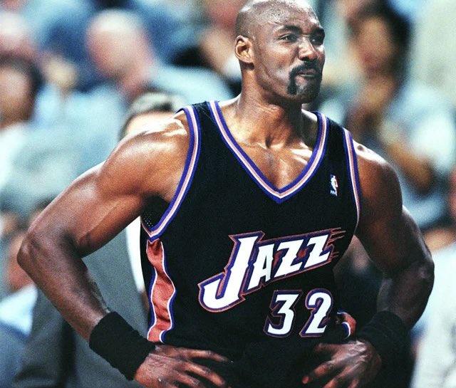 SaycheeseDGTL's tweet photo. “I’m not discussing any of that backlash. I don’t care. That’s my life, that’s my personal life, and I’ll deal with that like I’ve had to deal with everything. So, whatever.” - Karl Malone on the backlash he has received after impregnating a 13-year-old girl at the age of 20 https://t.co/lBy3AYCpPE