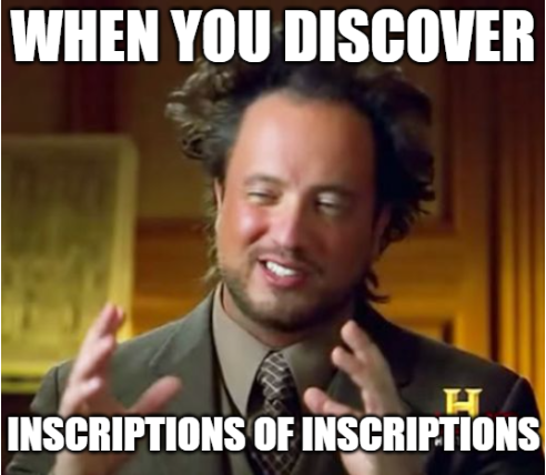 0xGrug's tweet photo. #bitcoin #nft #digitalartefacts #digitalartefact #inscriptions #meme #btc #ethereum #stolenmeme wtf https://t.co/TjQfbKdEzm