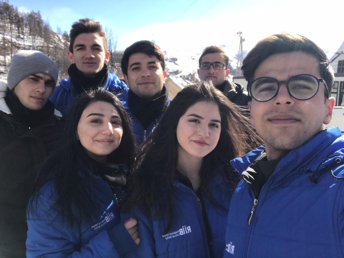 LindseySnell's tweet photo. "Eco-activists" grin in selfies celebrating the Azerbaijani government trapping, starving, and tormenting 120k people.

Today is the 72nd day of the AZ blockade of Nagorno-Karabakh, and these kids are ghouls. https://t.co/X2z3SW6Yz7