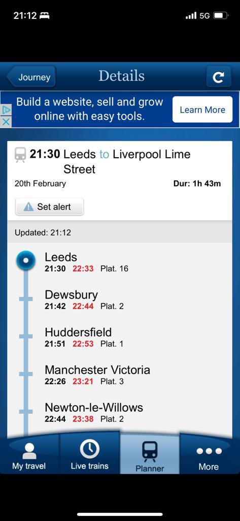 euanmac23's tweet photo. Adventures of a Liverpool fan. Car broken into over the weekend so I’m on train to get to the game. Feels like a sensible move to get the train the night before right? Well that train never left Newcastle and all the others are cancelled so I’m told to go to Manchester….. /1 https://t.co/cy8Jzkod9e